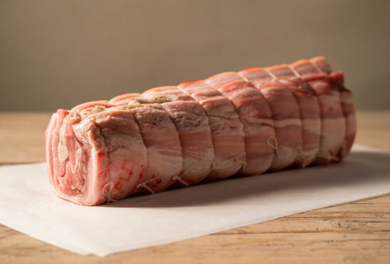 Load image into Gallery viewer, NZ Pork Rolled Belly with Stuffing (1.5-1.8kg)