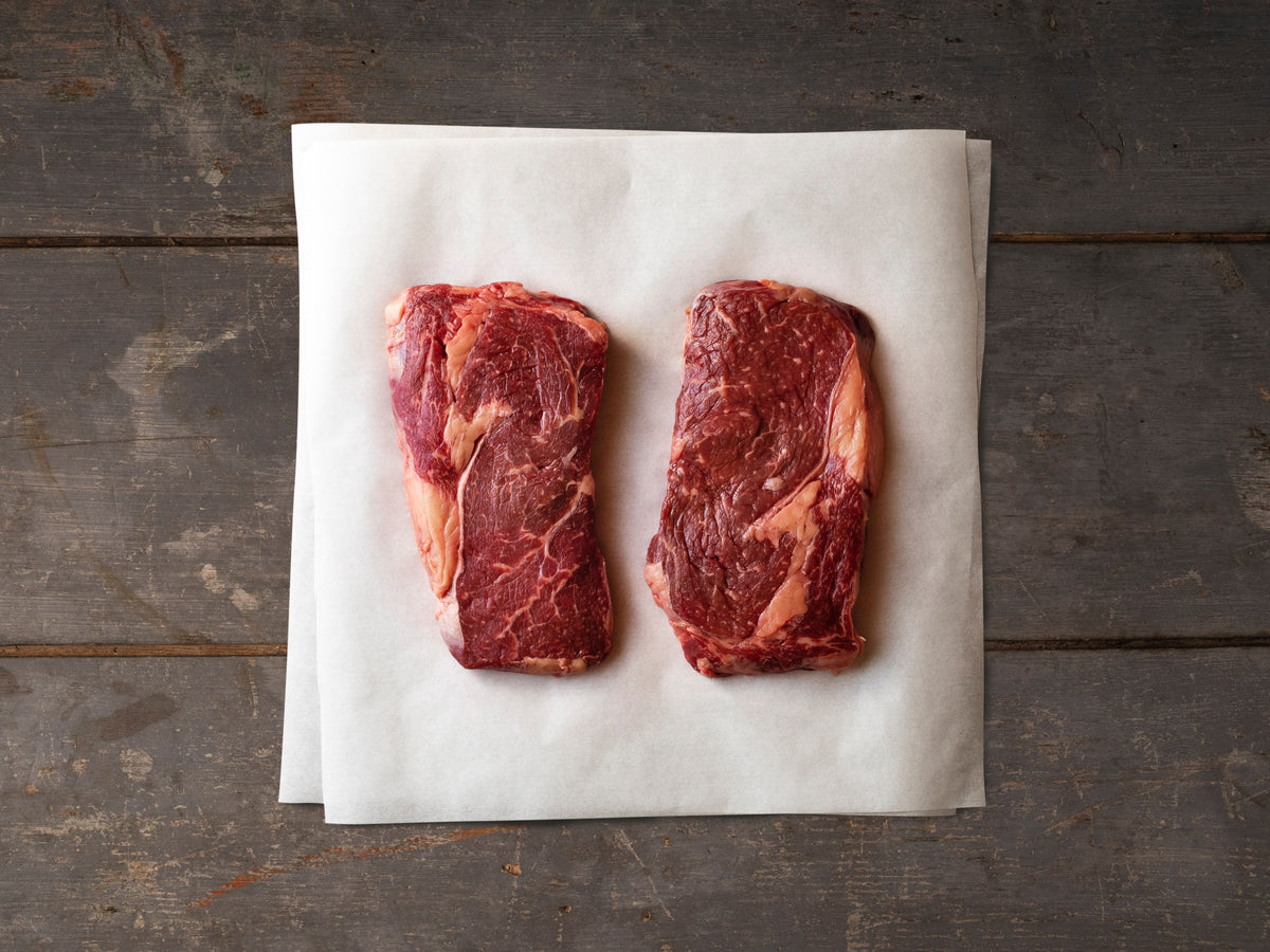 Pure South Beef Ribeye Steak – 2-Pack (Min. 500g) | NZ Prime Steer ...