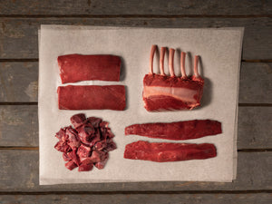 Venison box with four items from Pure South